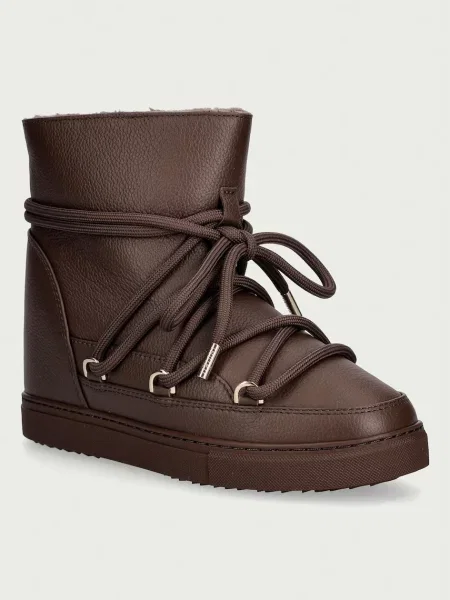 Inuikii Full Leather Wedge hócsizma női bőr barna