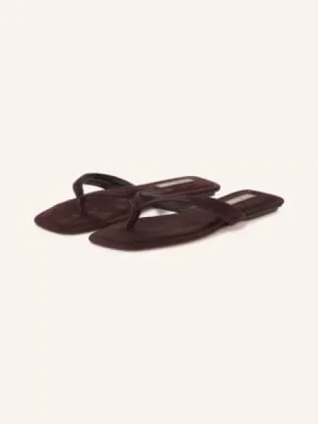 Steve Madden Prstové Sandály Trella tmavě hnědá