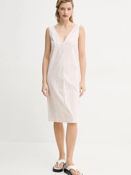 Rochie Jovon mini drept alb