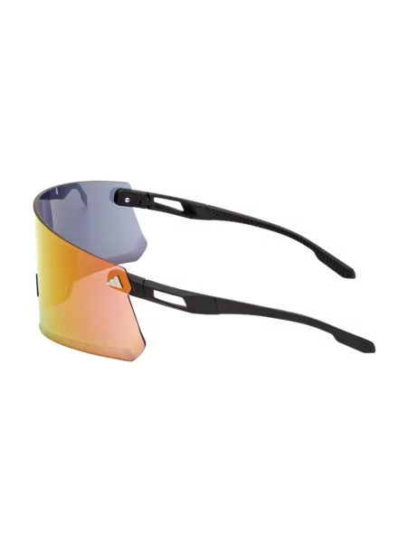 Okulary adidas Dunamis Sport matowa czerń soczewka lustrzana fioletowa czarne