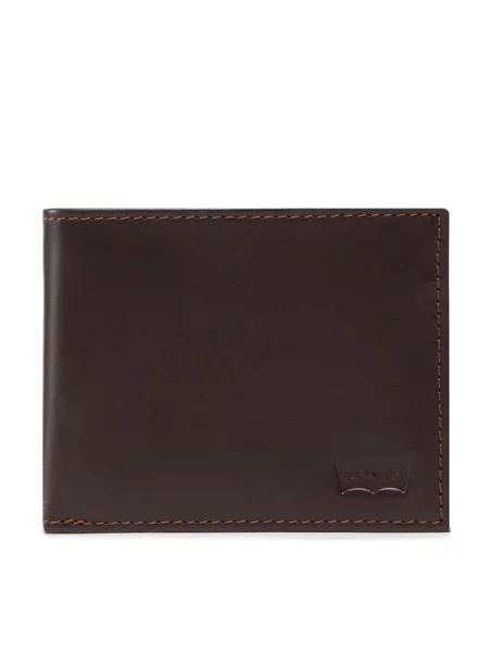 LEVI'S Denarnica temno rjava
