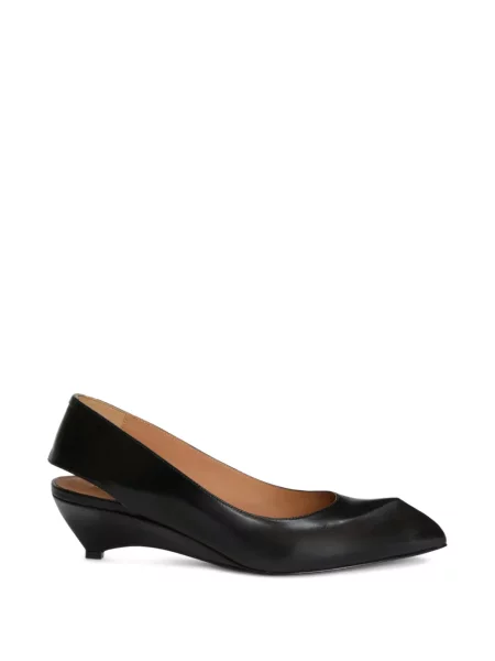 Pantofi cu toc Jil Sander slingback negru