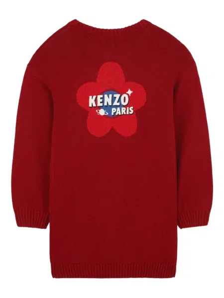 Sukienka dziecięca Kenzo czerwona