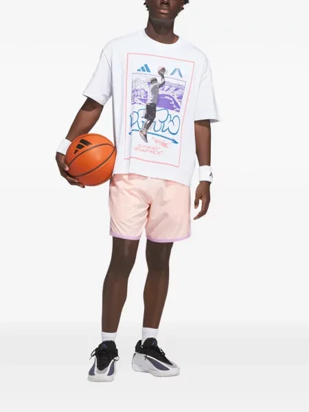 Szorty Adidas pomarańczowe