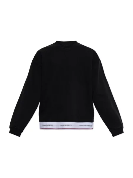 Bluza Dsquared2 z logo czarna