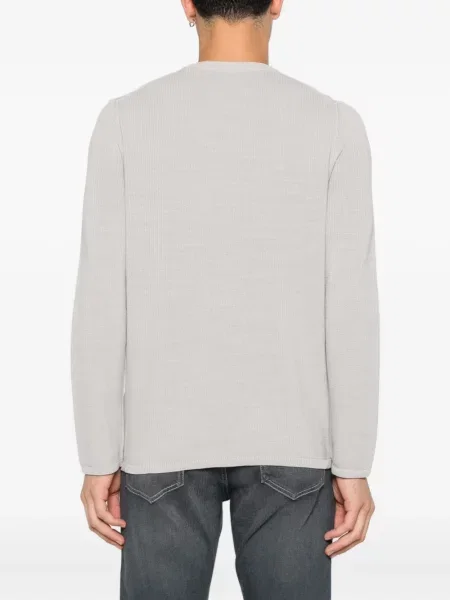 Pulover Marc O'polo cu broderie gri