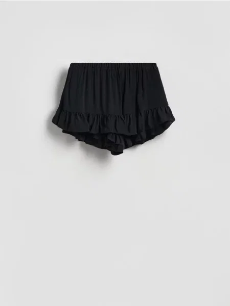 Reserved Pantaloni scurți din negru