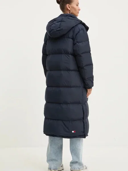 Płaszcz Tommy Jeans granatowy