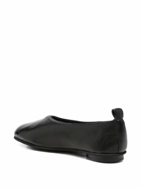 Chiloți Liska din piele slip-on negru