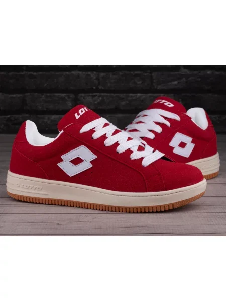 Buty spotowe trampki Lotto YARIN czerwone
