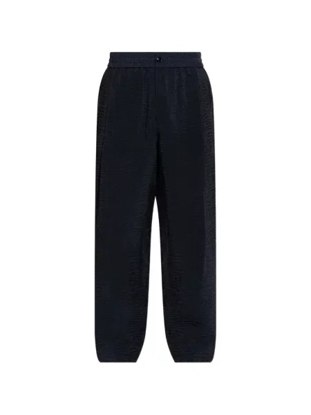 Pantaloni Giorgio Armani conici albastru