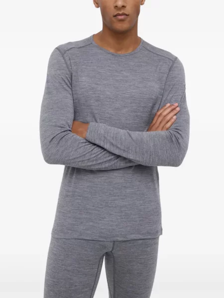 Lung tricou Icebreaker gri