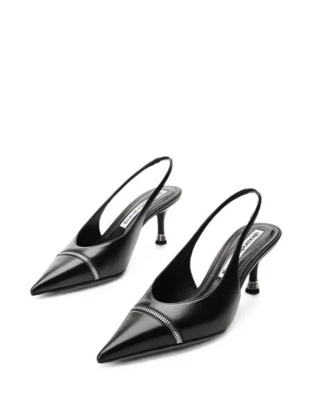 Pantofi cu toc Alexander Wang slingback negru