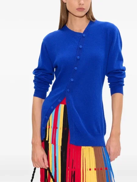 Cardigan Simon Miller asimetric albastru