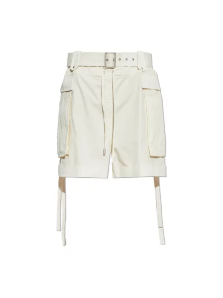 Szorty cargo Alexander Mcqueen beżowe