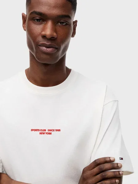 Футболка Tommy Jeans біла