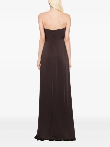 Rochie Amsale de costum maro