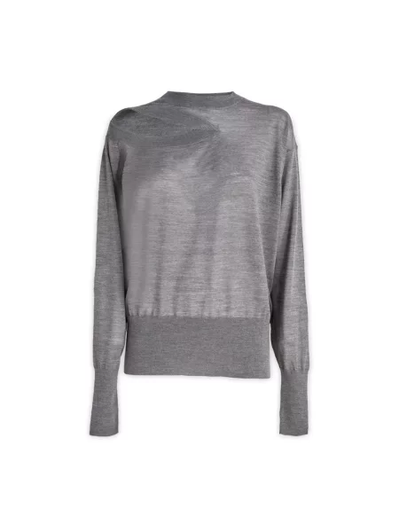 Sweter Stella Mccartney wełniany szary