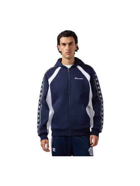 Bluza rozpinana Champion niebieska