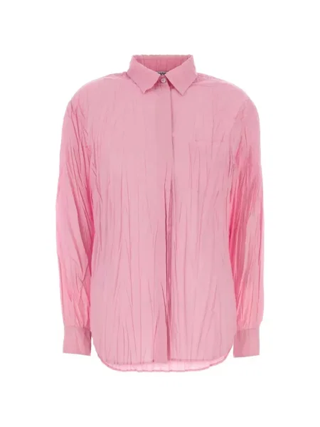 Cămașă Moschino din jerseu roz