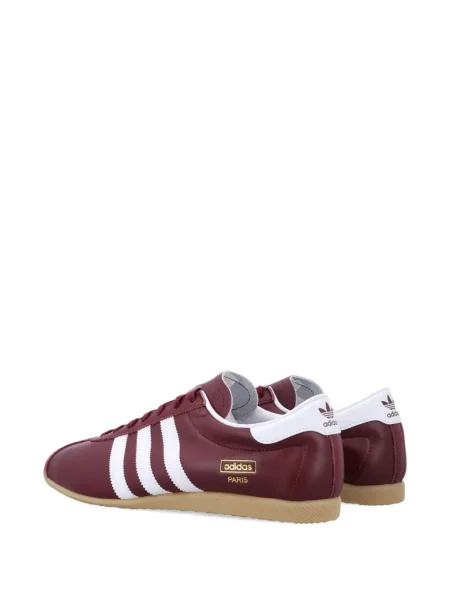 Tricou Adidas cu dungi scurt alb
