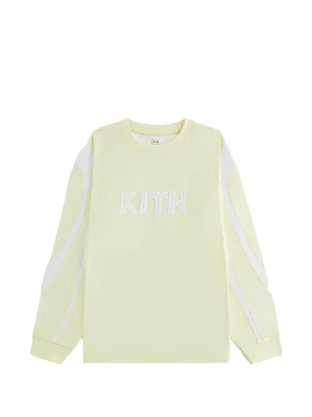 Długi longsleeve Kith żółty