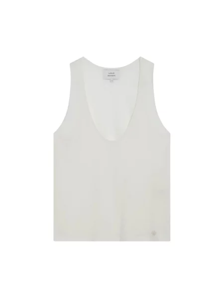 Top Loulou Studio wełniany biały