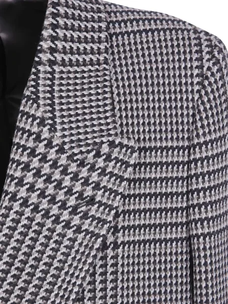Pledas paltas Emporio Armani dvieiliai pilka