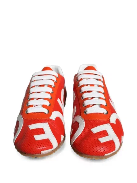 Aplikált sneaker Dolce & Gabbana piros