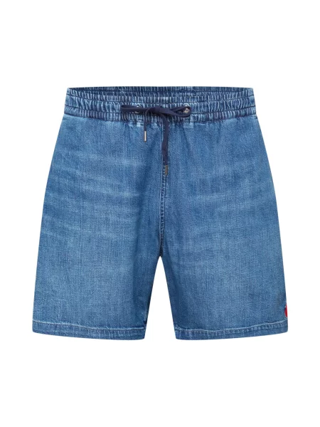 Kratke jeans hlače Polo Ralph Lauren modra
