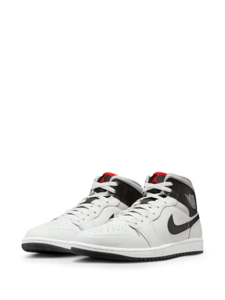 Sneakers Jordan Air Jordan 1 με κορδόνια με δαντέλα γκρι