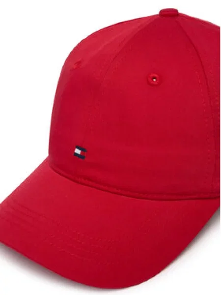 Tommy Hilfiger čiapka so šiltom dámska červená