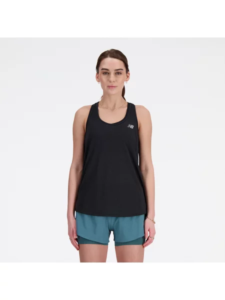 Tílko tank top tričko New Balance Athletics Tank top tričko black černé