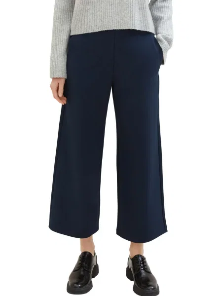 TOM TAILOR DENIM Nohavice námornícka modrá