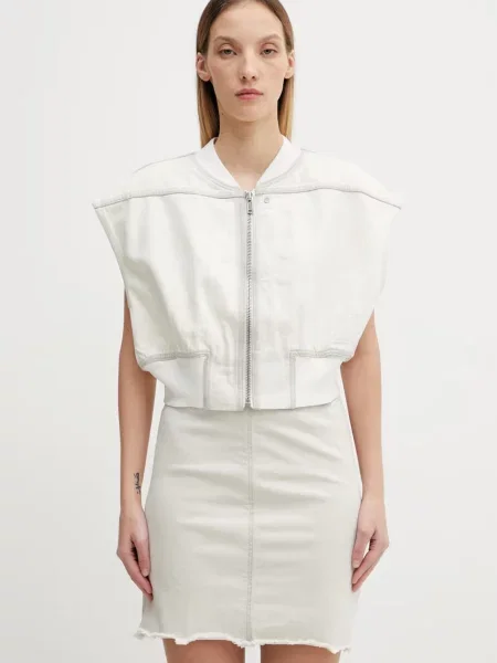 Rick Owens DRKSHDW vestă de blugi Tatlin