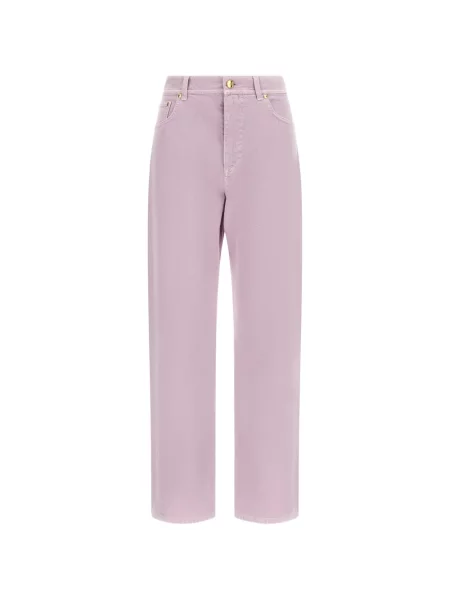 Blugi drepți Alberta Ferretti violet