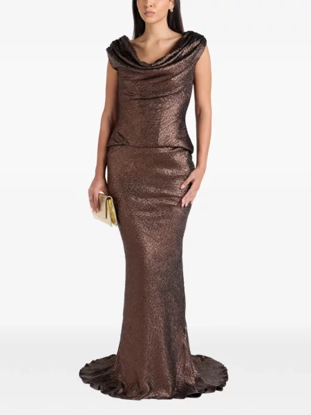 Rochie maxi Rhea Costa maro