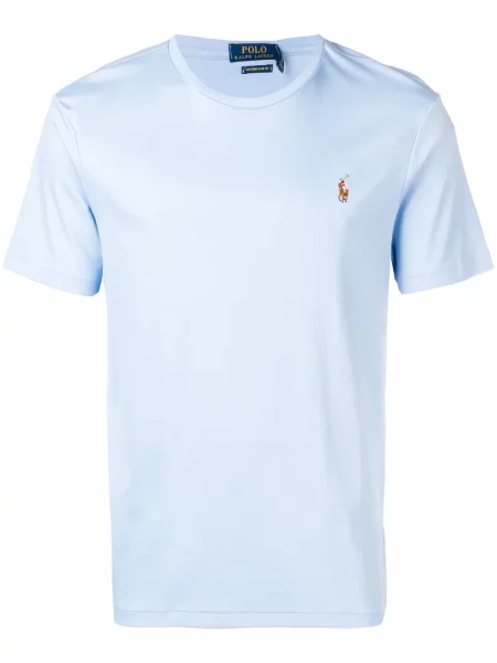 Tricou Polo Ralph Lauren cu broderie albastru