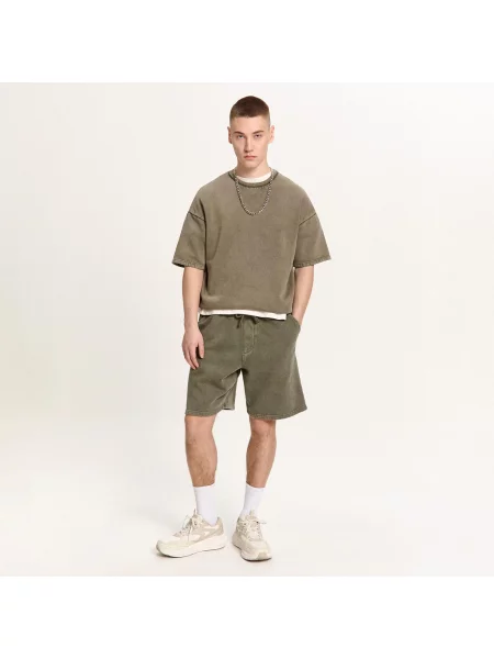 Спортивные шорты Cropp бежевые