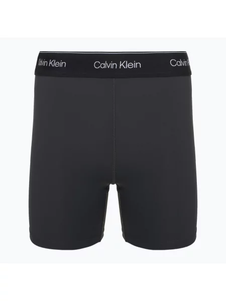Pantaloni scurți de antrenament pentru femei Calvin Klein Pantaloni scurți de ciclism negru