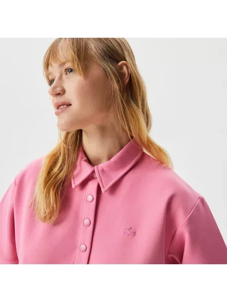 Lacoste Sukienki Lacoste różowa