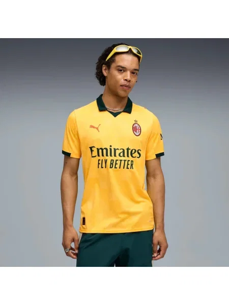 Tricou Puma din jerseu galben