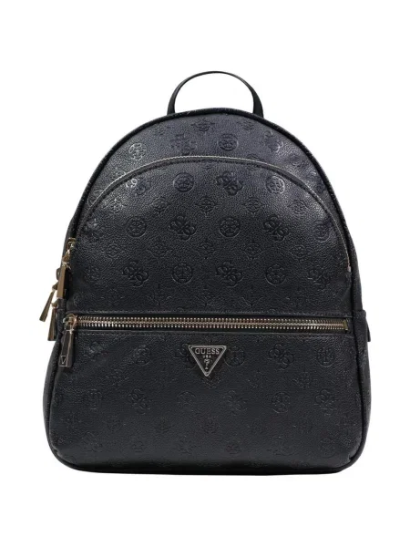 Guess rucsac pentru femei cu imitație de piele MANHATTAN II negru