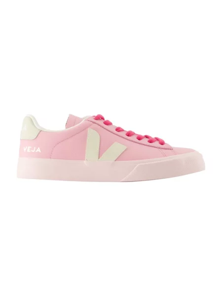 Sneakersy Veja Campo skórzane różowe