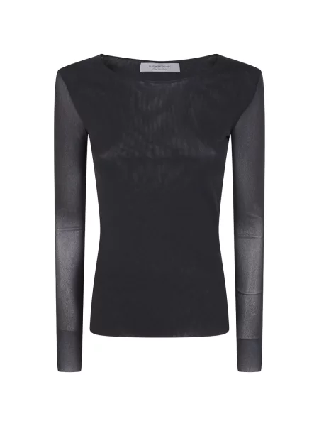 Lung top D.exterior negru