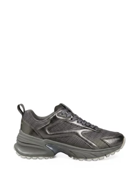 Sneakerși Calvin Klein plasă gri