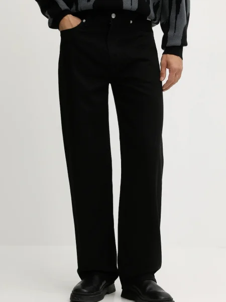 Дънки Calvin Klein Jeans мъжки черно