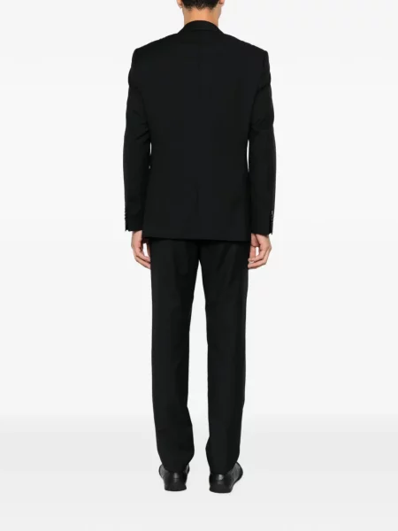 Costum Boss cu rever negru
