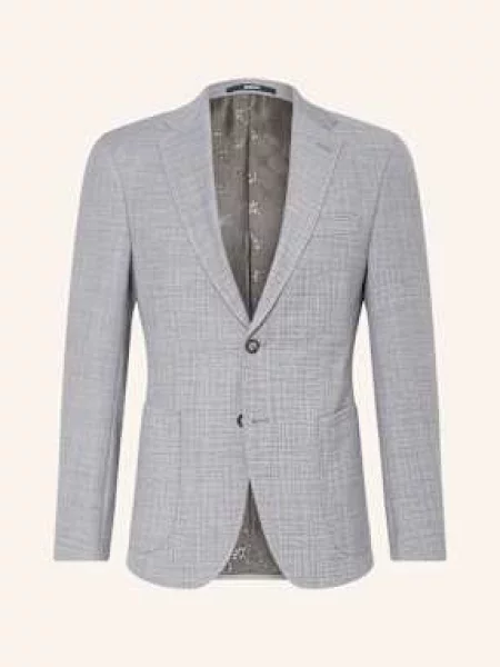 Joop! Marynarka Garniturowa Hustle Slim Fit grau szara