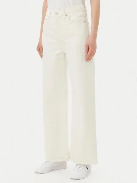 Levi's® Blugi Ribcage Écru Wide Leg